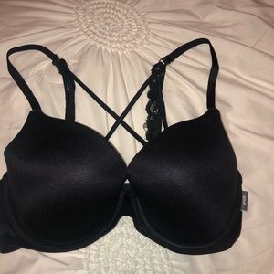 black sunnie aerie push-up bra